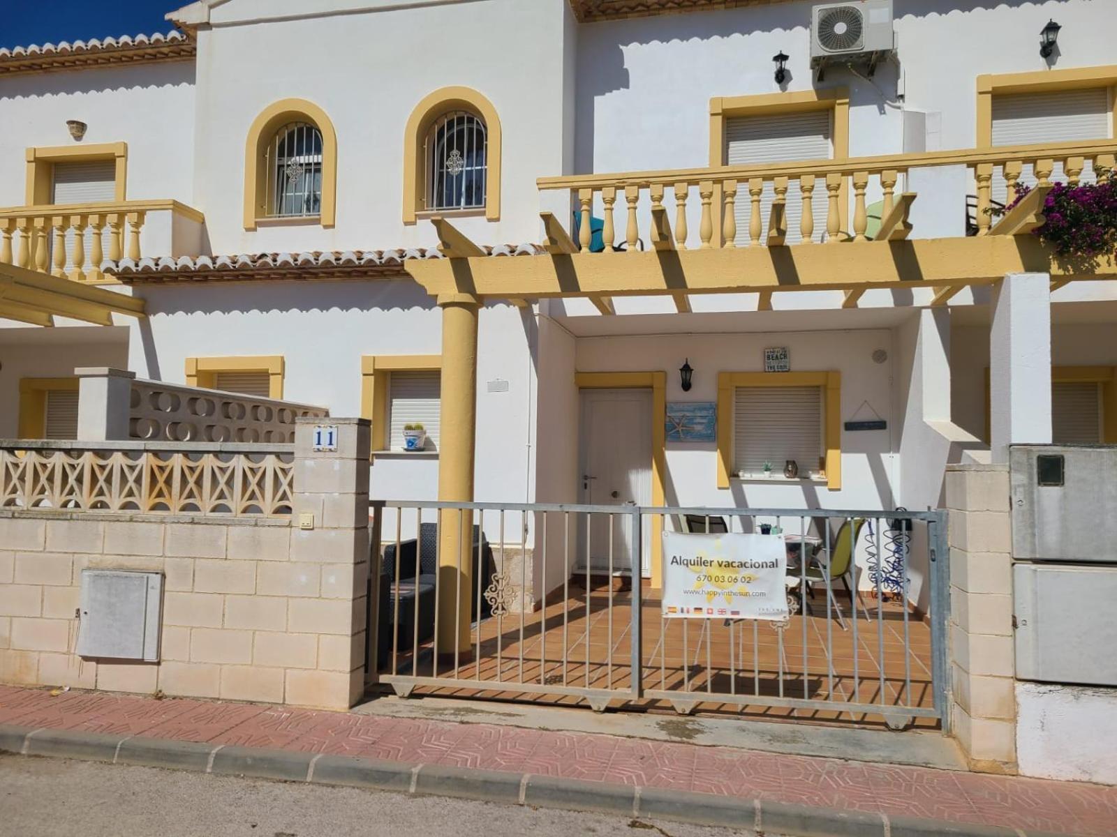 Bungalow Pueblo Mar En Els Poblets. Denia Exteriör bild